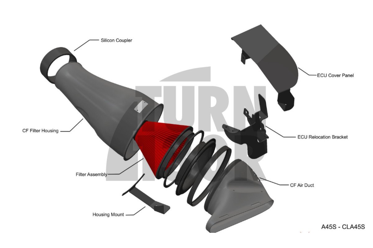 Eventuri Carbon Fiber Intake System for Mercedes A45 AMG W177 / CLA 45 C118 Eventuri Carbon Fiber Intake System for Mercedes A45 AMG W177 / CLA 45 C118
