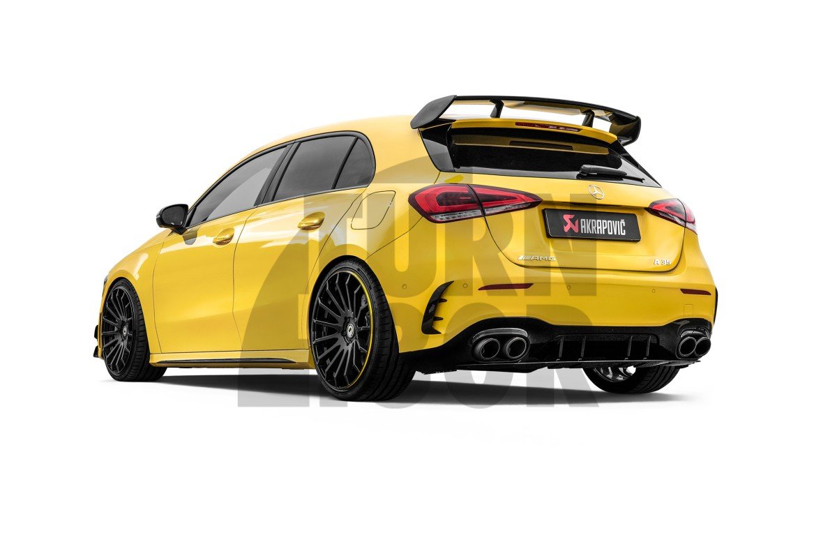 Akrapovic Evolution Exhaust for Mercedes Benz A35 AMG
