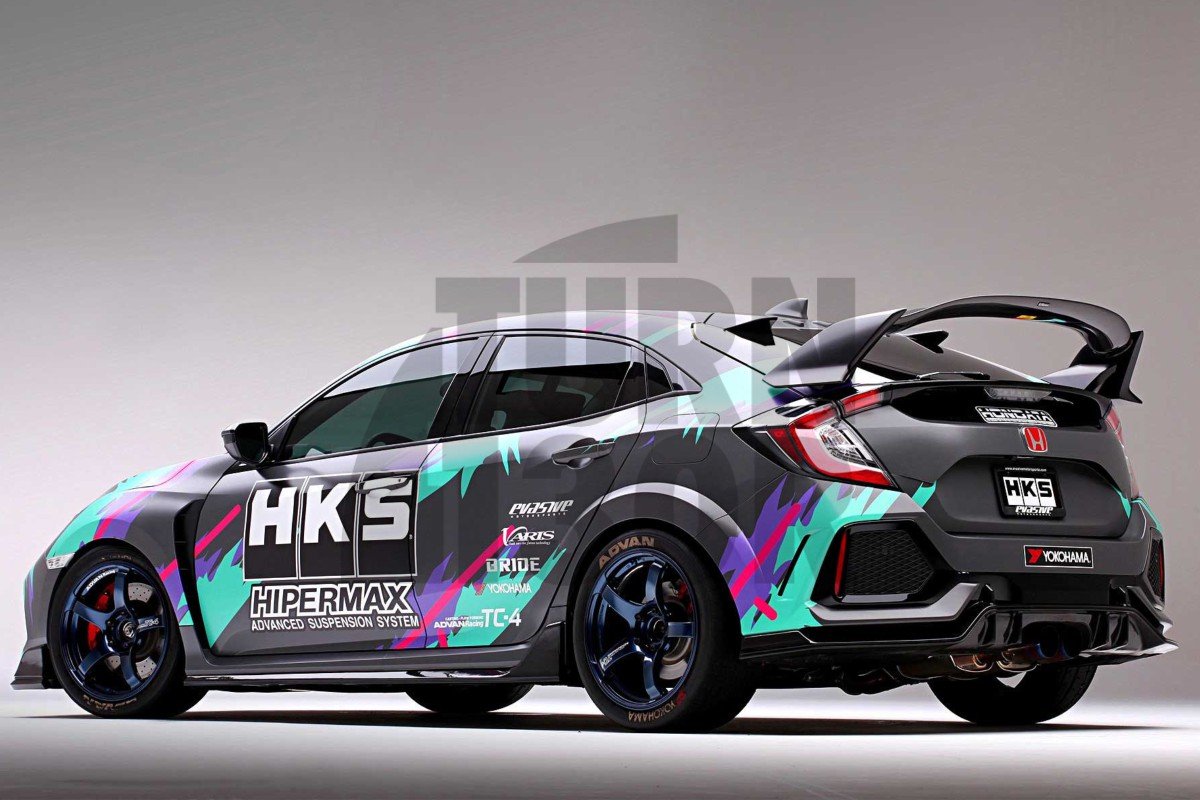 HKS Hipermax R Coilovers for Honda Civic Type R FK8