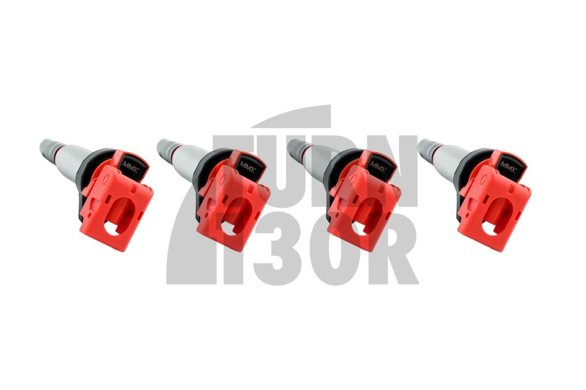 MMX Red Coil Packs for Mini Cooper S - JCW R56 and Peugeot 208 GTI - 308 GTI - DS3