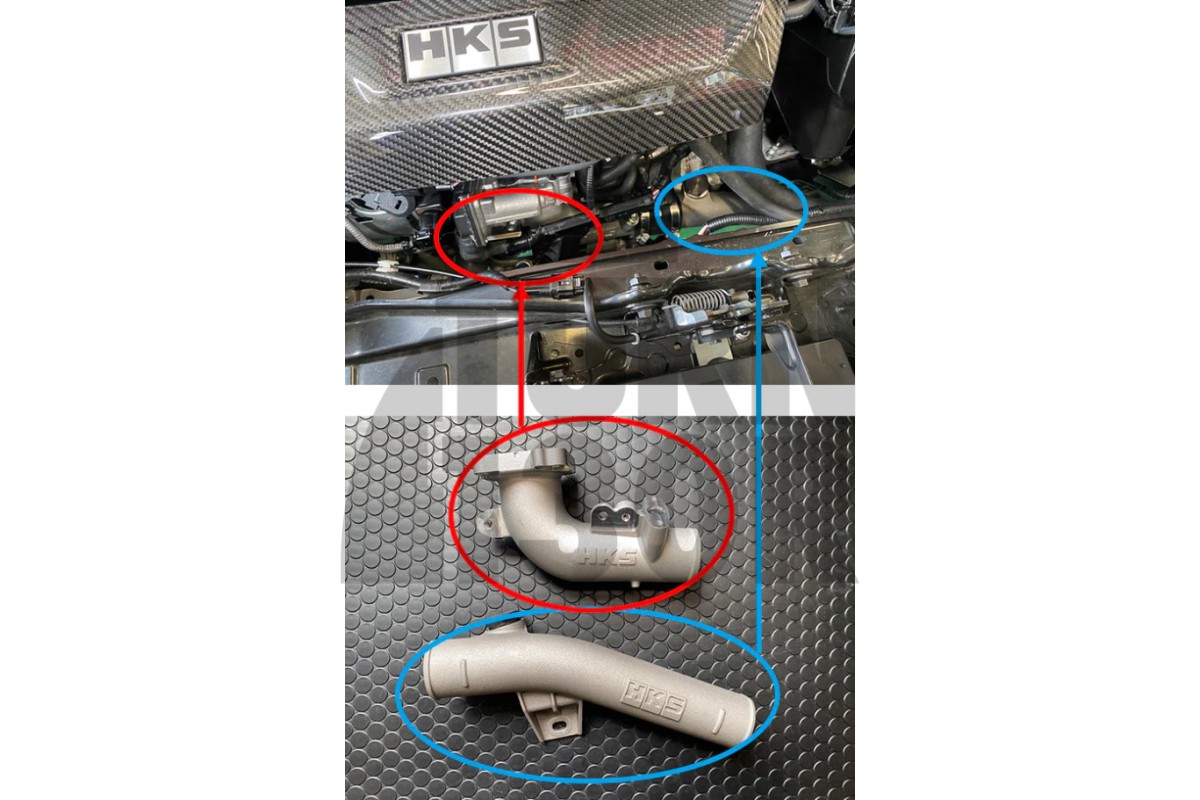 HKS Inlet - Outlet Intercooler Piping Kit for Toyota Yaris GR Gen.1 