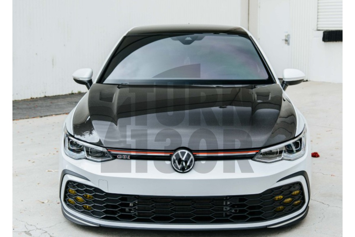 Seibon TM-Style Carbon Fiber Hood for Golf 8 GTI & Golf 8 R