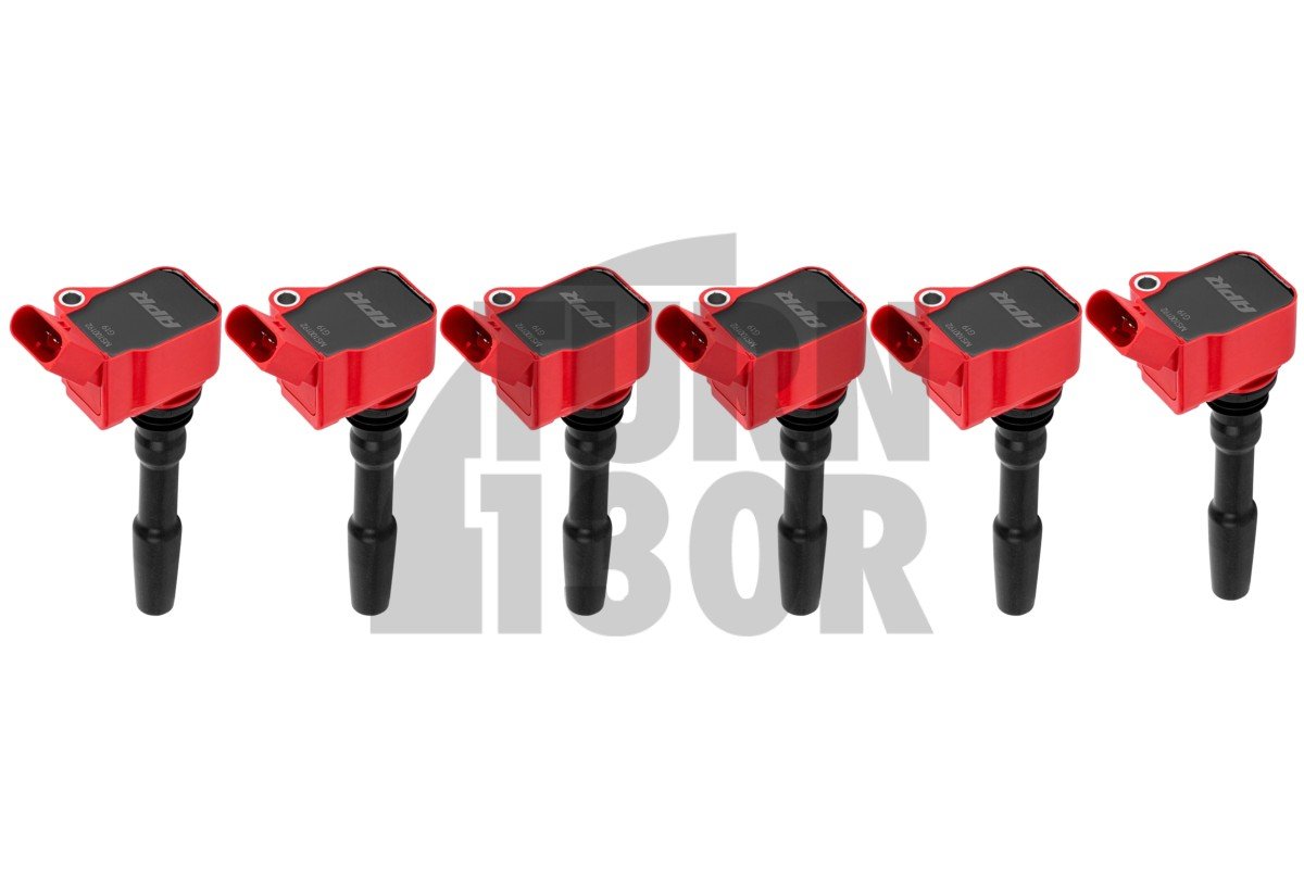 Red Coil Packs for Audi S4 / RS4 B9 and S5 / RS5 B9 2.9 / 3.0 TFSI APR
