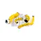 Forge Motorsport Silikona Turbo Caurules Megane 4 RS Black Color Color Yellow