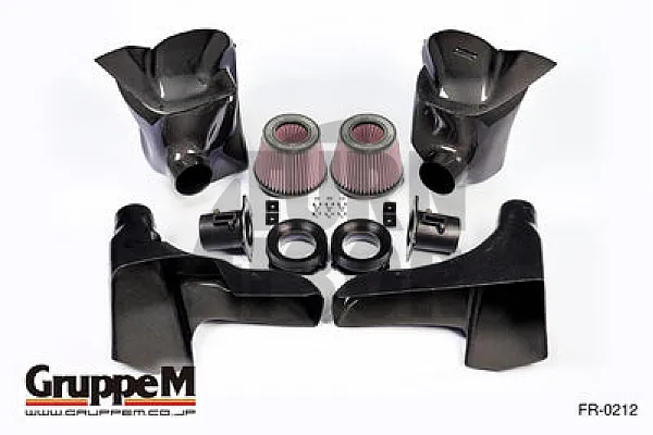 Gruppe M oglekļa šķiedras ieplūdes sistēma Nissan R35 GTR