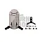Mishimoto Power Steering Reservoir Tvertne Black Color Color Silver