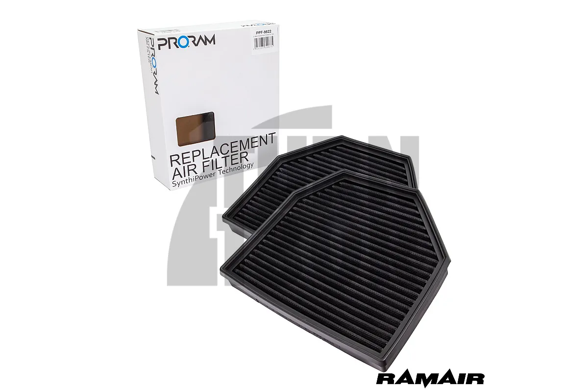 Ramair augstas veiktspējas paneļveida gaisa filtri BMW M3 F80, M4 F8x un M2 Competition F87