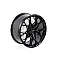 APR A02 Flow Formed disks 19 x 8.5 ET45 grafīta, bronzas, melnā vai sudraba krāsā Gunmetal Color  Color  Black