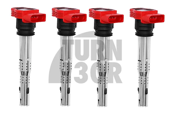 NGK sarkanās aizdedzes spoles VAG 2.0 TFSI/TSI/1.8T dzinējiem, paredzētas Audi R8