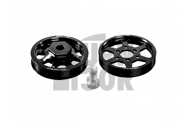 CTS Turbo Crank and Power Steering Pulley Kit for Golf 4 R32