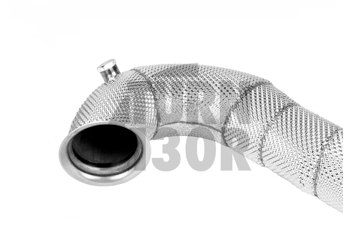 CTS Turbo Downpipe ar sporta katalizatoru Mercedes A45 W176 un CLA45 AMG C117