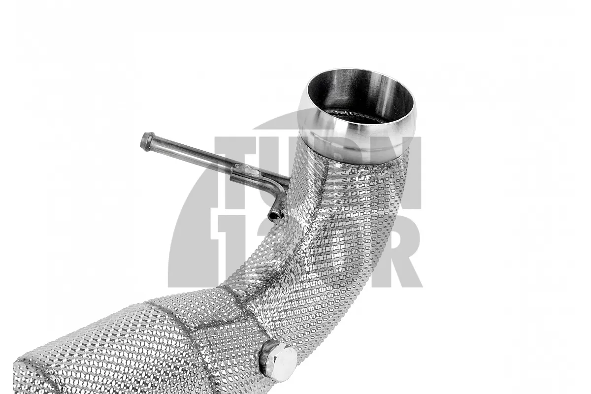 CTS Turbo Downpipe ar sporta katalizatoru Mercedes A45 W176 un CLA45 AMG C117
