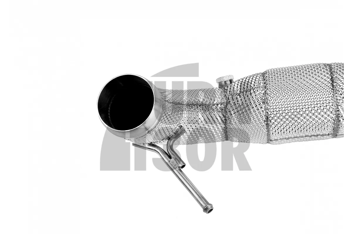 CTS Turbo Downpipe ar sporta katalizatoru Mercedes A45 W176 un CLA45 AMG C117