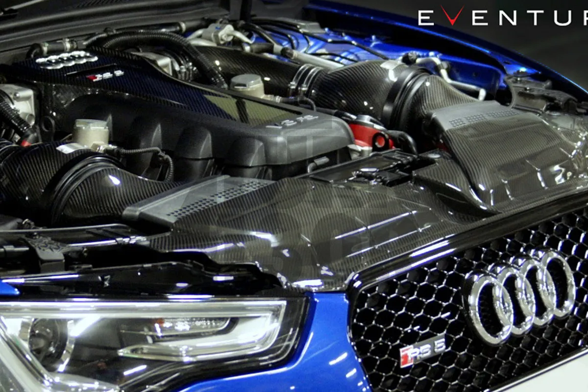 Eventuri oglekļa šķiedras gaisa ieplūdes sistēma Audi RS5 / RS4 B8