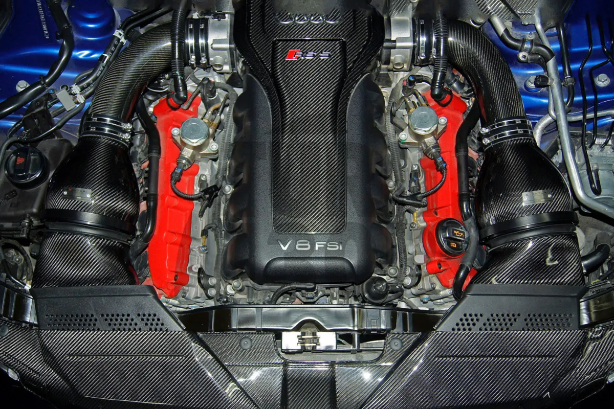 Eventuri oglekļa šķiedras gaisa ieplūdes sistēma Audi RS5 / RS4 B8