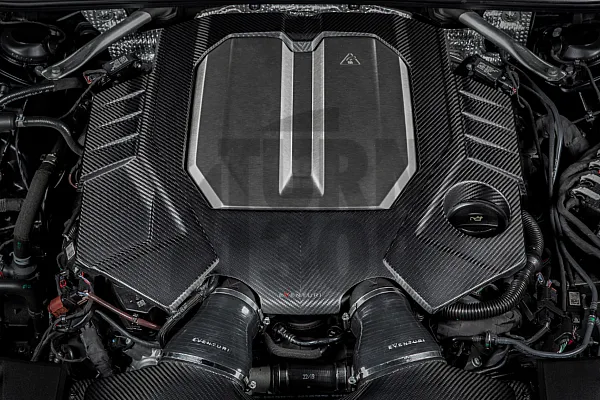 Eventuri oglekļa šķiedras dzinēja pārsegs Audi RS6 C8 / RS7 C8