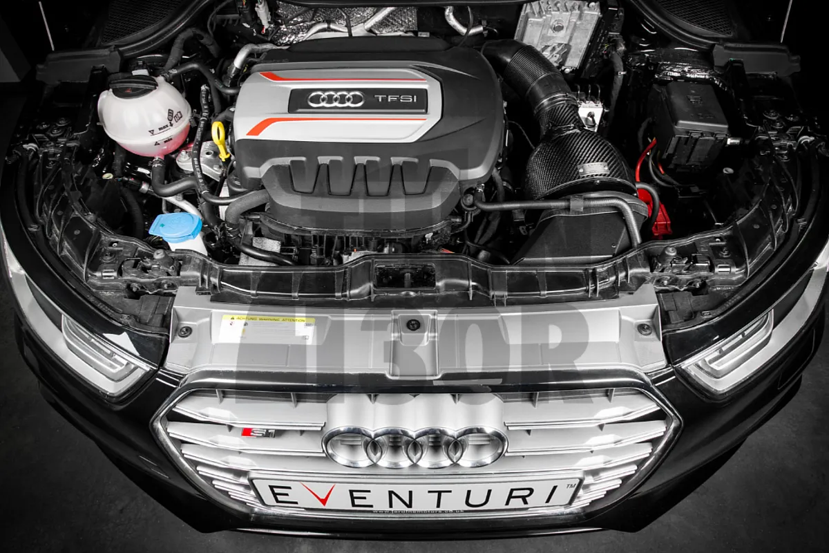 Eventuri oglekļa šķiedras gaisa ieplūdes sistēma Audi S1