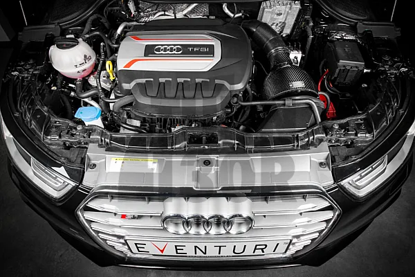 Eventuri oglekļa šķiedras gaisa ieplūdes sistēma Audi S1