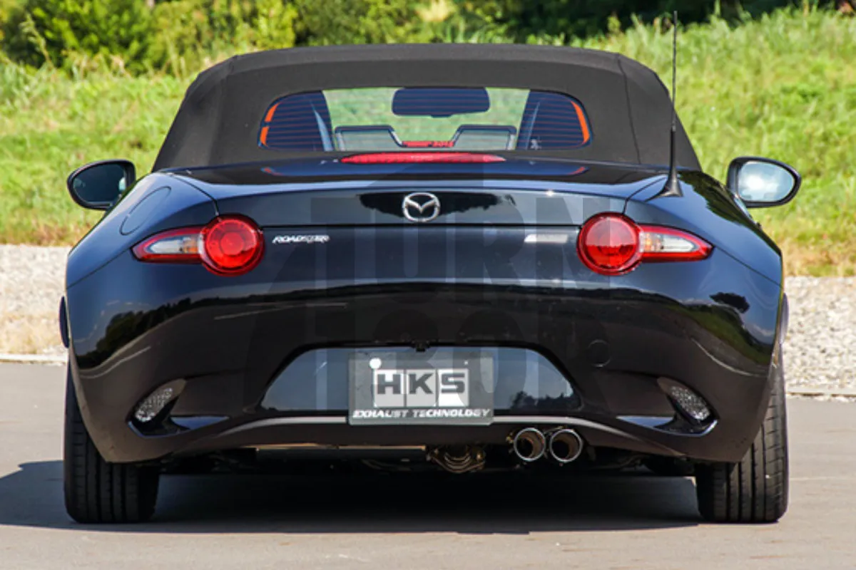 HKS Legamax Premium Aizmugures Mufflers Mazda MX5 ND