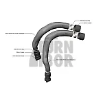 Eventuri oglekļa šķiedras uzpūtes caurules BMW M3 F80 / M4 F8x / M2 Comp F87