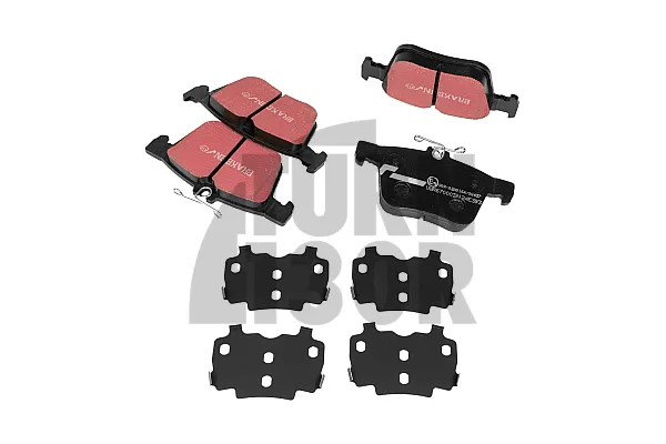 Veiktspējas Aizmugurējie Bremžu Kliņķi Golf 7 GTI / Golf 7 R / S3 8V / Leon 3 Cupra / TT 8S Racingline