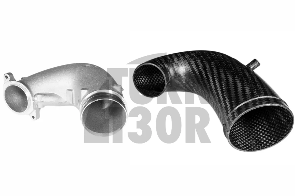 Eventuri oglekļa šķiedras turbo ieplūdes caurule Audi RS3 8V.5 / TTRS 8S ar standarta turbo atloku