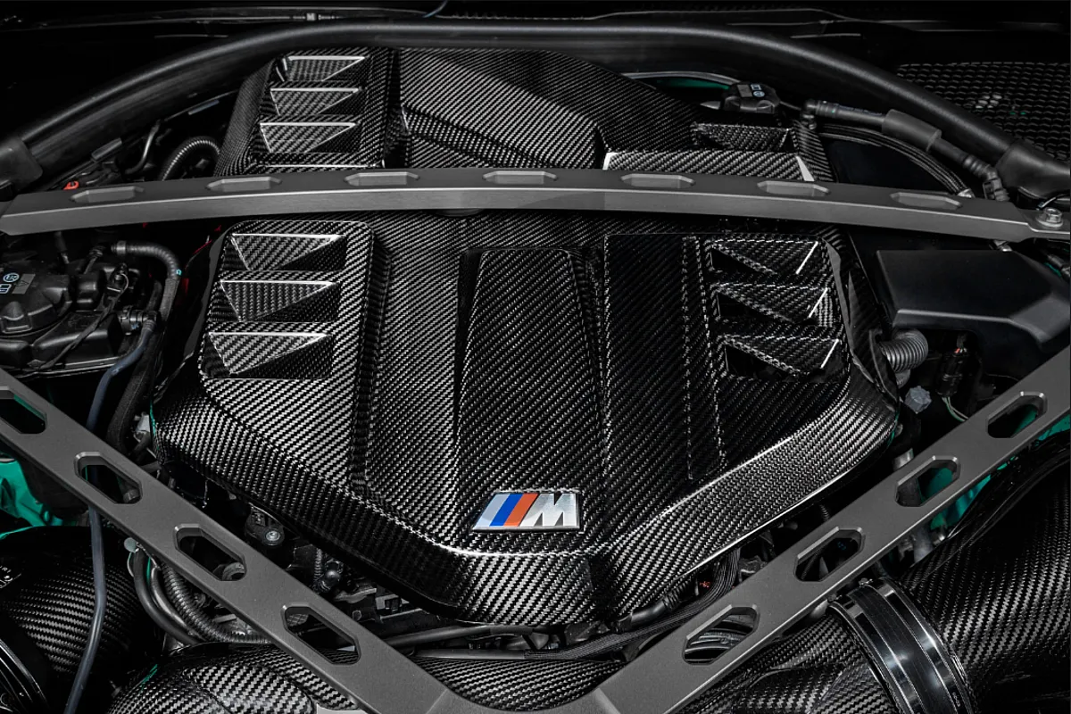 Eventuri oglekļa šķiedras dzinēja vāks BMW M3 G80 / M4 G8x / M2 G87