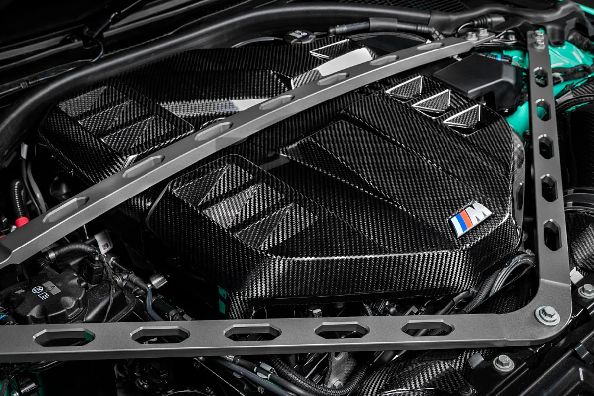 Eventuri oglekļa šķiedras dzinēja vāks BMW M3 G80 / M4 G8x / M2 G87