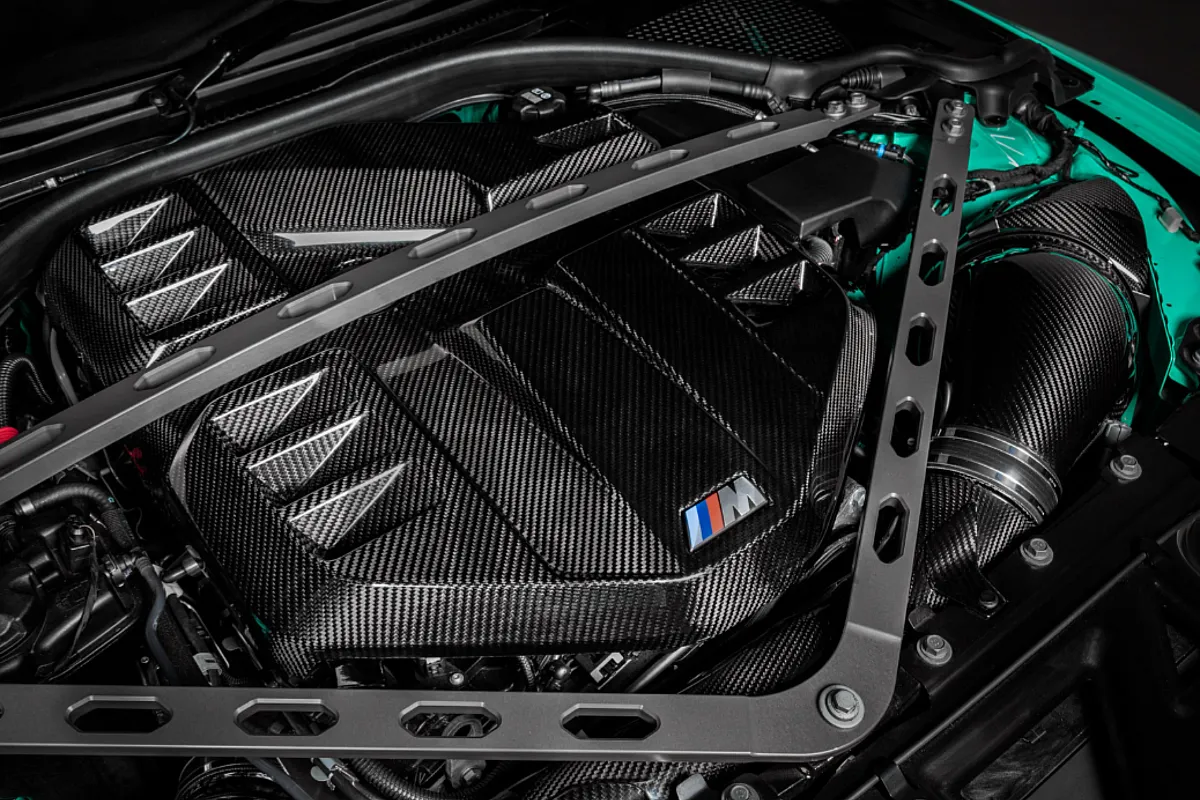 Eventuri oglekļa šķiedras dzinēja vāks BMW M3 G80 / M4 G8x / M2 G87