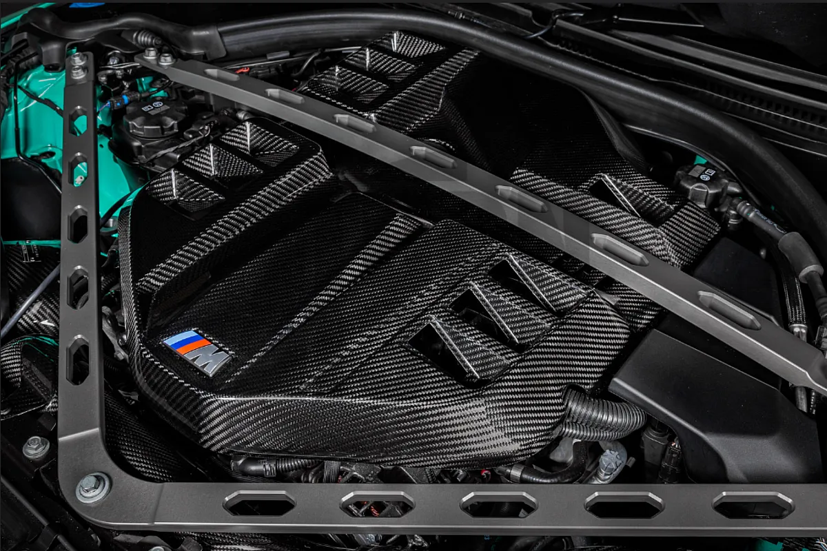 Eventuri oglekļa šķiedras dzinēja vāks BMW M3 G80 / M4 G8x / M2 G87