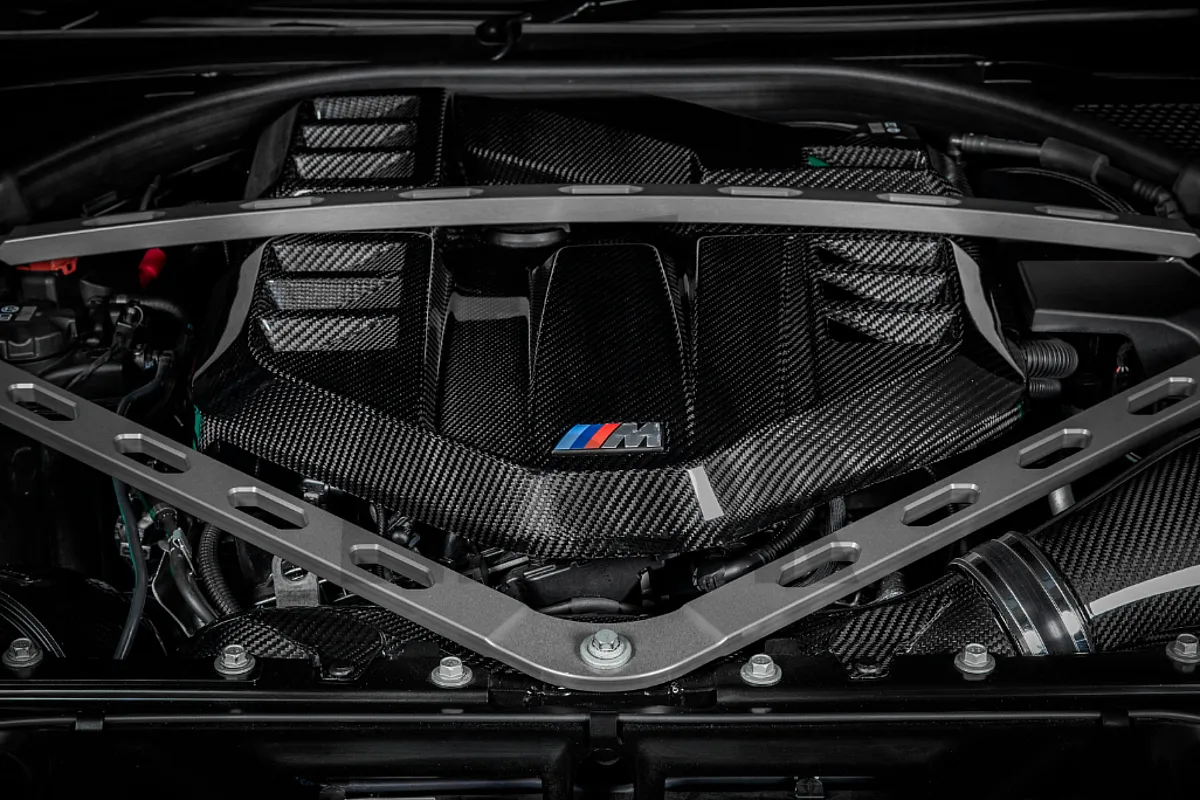 Eventuri oglekļa šķiedras dzinēja vāks BMW M3 G80 / M4 G8x / M2 G87