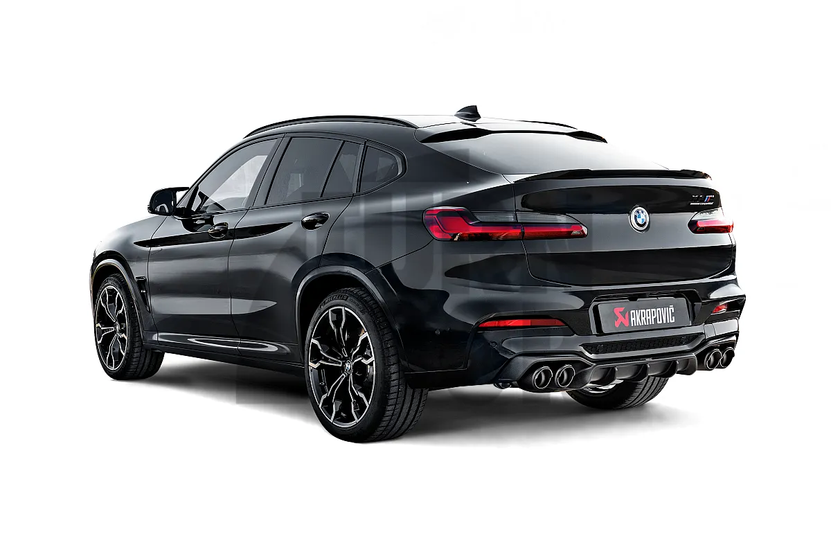 Akrapovic Slip-On Titanium Exhaust for BMW X3M F97 / X4M F98