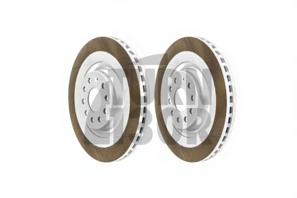 Dixcel FS Slotted Front Brake Discs Golf 5 R32 - Golf 6 R - S3 8P & Leon 2 Cupra 345mm 