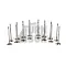 Ferrea Competition Plus Engine Valves x16 for Golf 7 GTI - Golf 7 R - S3 8V - Leon 3 Cupra 2.0 TSI EA888.3 OEM Diameter&nbsp; Diameter&nbsp; +1mm