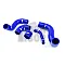 Forge Motorsport Silicone Boost Hoses Suzuki Swift Sport ZC33S Black Color Color Blue