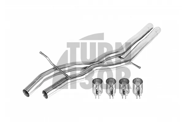 CTS Turbo Exhaust Resonator Delete Kit for Audi S4 B9 