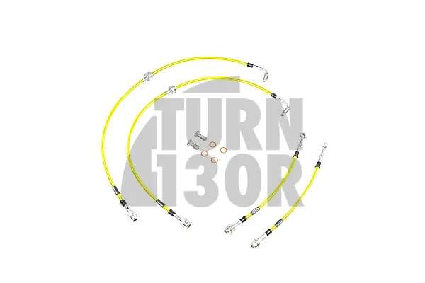Goodridge Braided Brake Hose Lines Kit for Clio 4 RS 