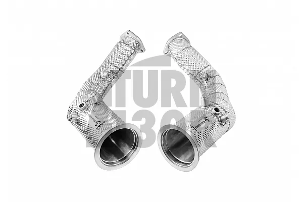 Black Mamba Decat Downpipes for Lamborghini Urus & Audi RSQ8