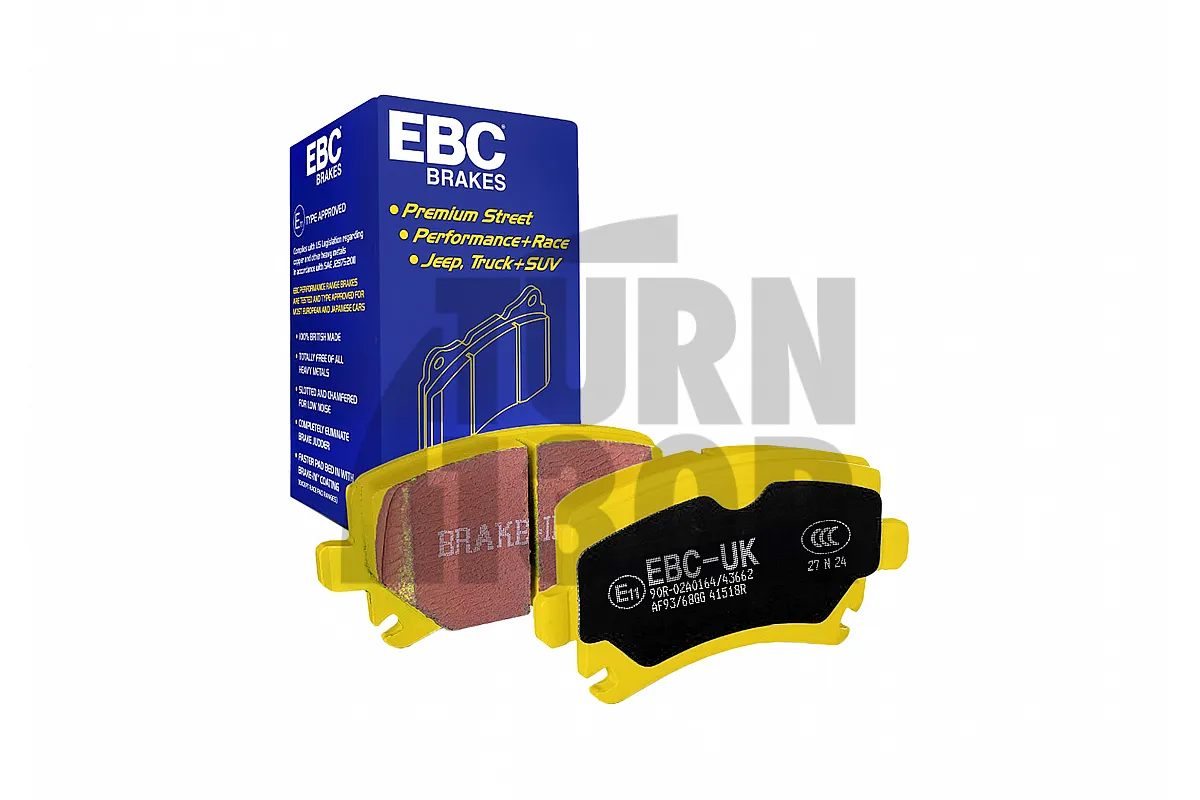 EBC Yellow Stuff Rear Brake Pads for Golf 5 GTI R32 - Golf 6 GTI R - S3 8P - TT 8J - Leon 2 Cupra & Scirocco R