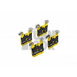 EBC Yellow Stuff Rear Brake Pads for BMW M2 - M3 - M4 F8x & M135i - M140i - M235i - M240i - 335i - 340i F-Serie