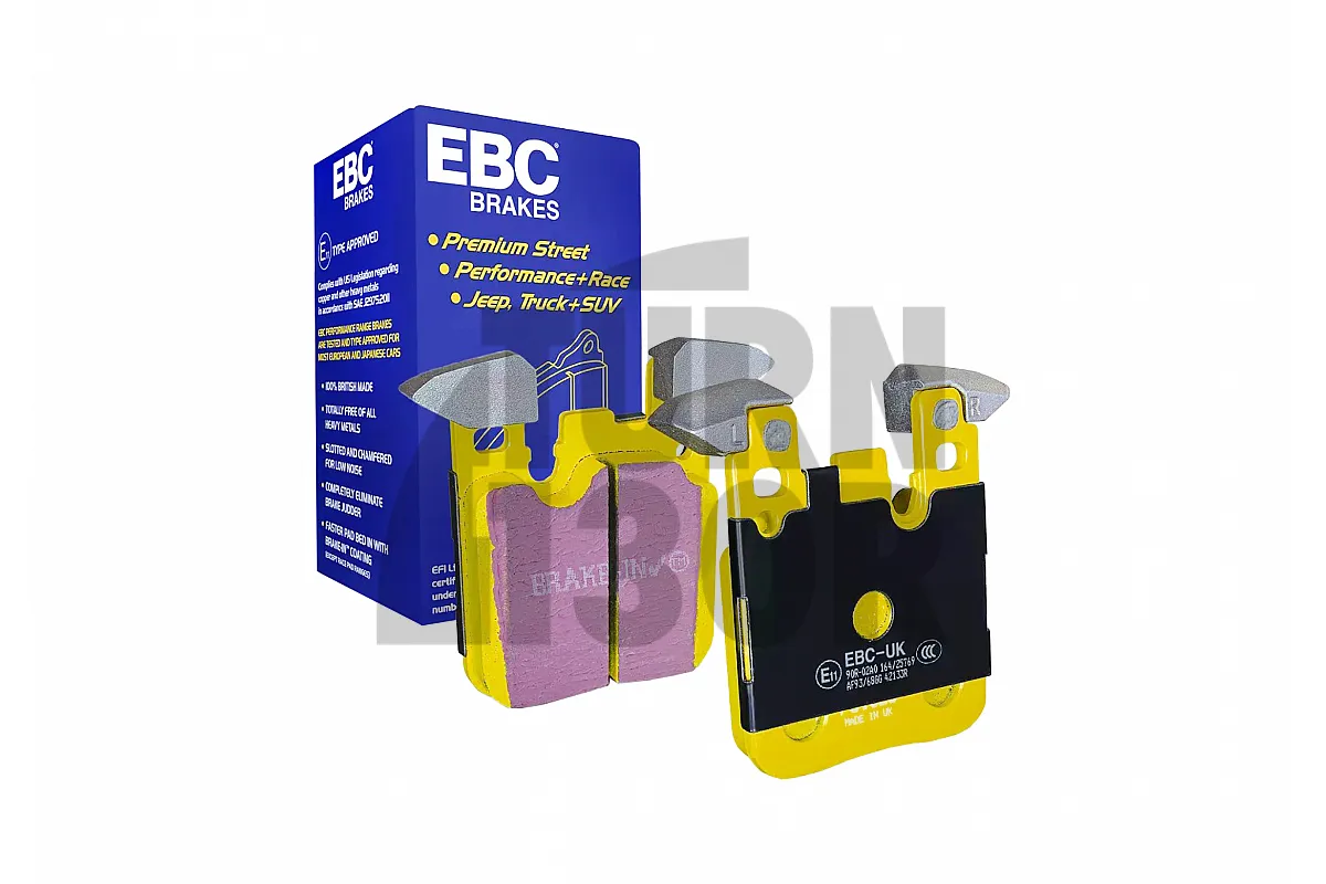 EBC Yellow Stuff Rear Brake Pads for BMW M2 - M3 - M4 F8x & M135i - M140i - M235i - M240i - 335i - 340i F-Serie