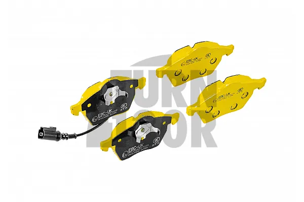 EBC Yellow Stuff Front Brake Pads for Audi S3 8L - TT 8N - Ibiza Cupra 6L - Leon 1M Cupra Cupra