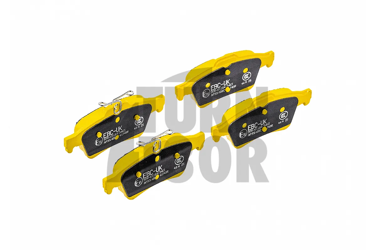 EBC Yellow Stuff Rear Brake Pads for Focus 2 ST - Focus 3 ST - RS & Mazda 3 MPS