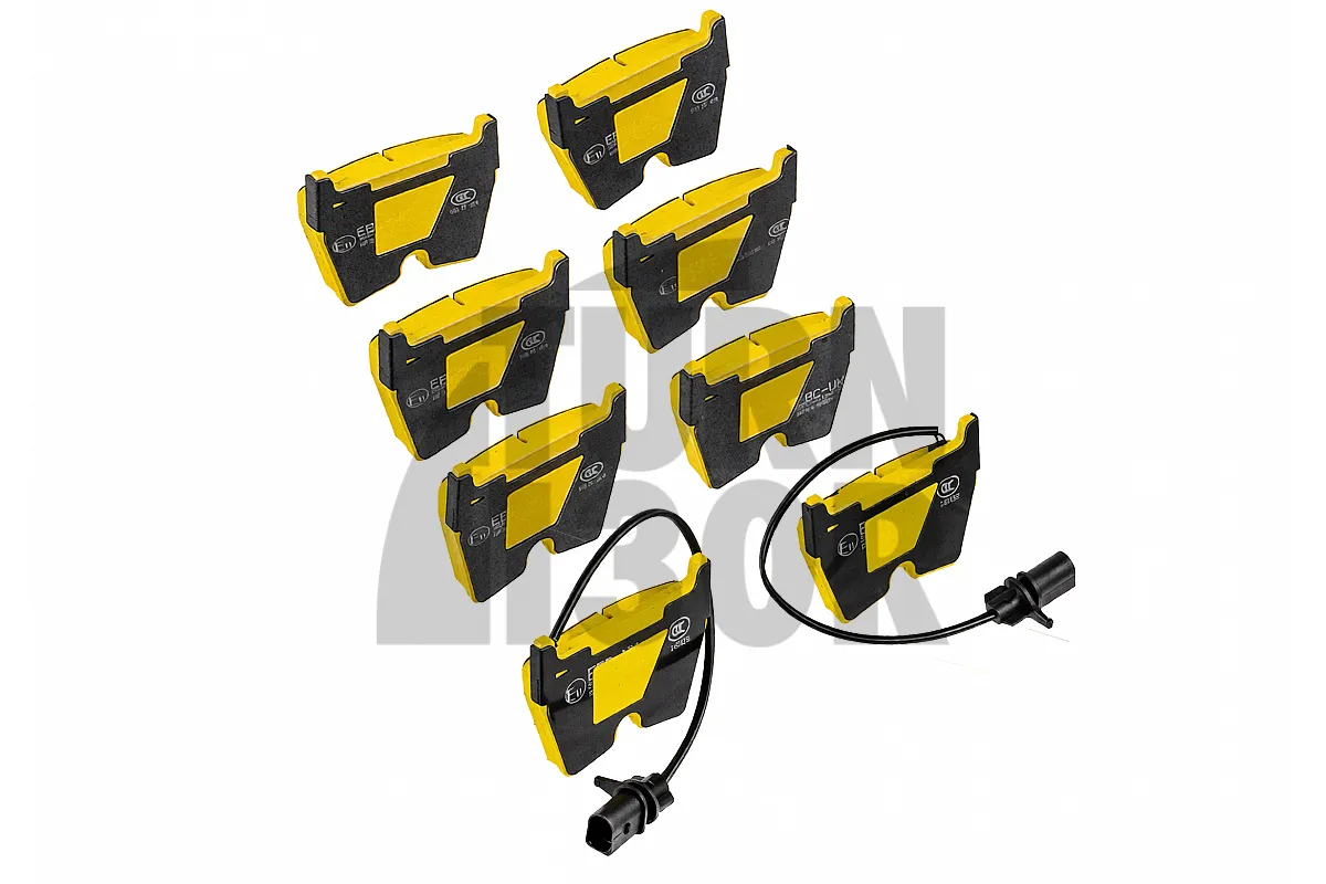 EBC Yellow Stuff Front Brake Pads for Audi RS4 B7 - RS4 B8 - RS5 8T & RS6 C5