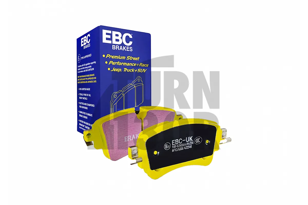 EBC Yellow Stuff Rear Brake Pads for Audi A4 - S4 - RS4 B9 - A5 - S5 & RS5 F5
