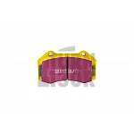 EBC Yellow Stuff Front Brake Pads for Alpine A110 - Clio 3 RS - Megane 2 RS - Megane 3 RS y Corsa OPC (Brembo)