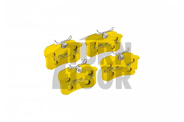 EBC Yellow Stuff Rear Brake Pads for Ibiza Cupra 6L - Fabia 5J VRS & Polo 9N GTI