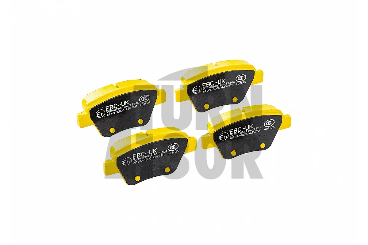 EBC Yellow Stuff Rear Brake Pads for S3 8P - TT 8J - Golf 5 GTI - Golf 6 GTI - Golf 6 R - Scirocco & Leon 1P Cupra