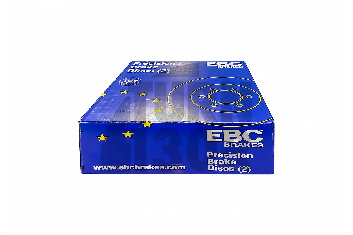 EBC Turbo Grooved Rear Brake Discs for Audi A4 B8 - A5 8T - A4 B9 & A5 F5