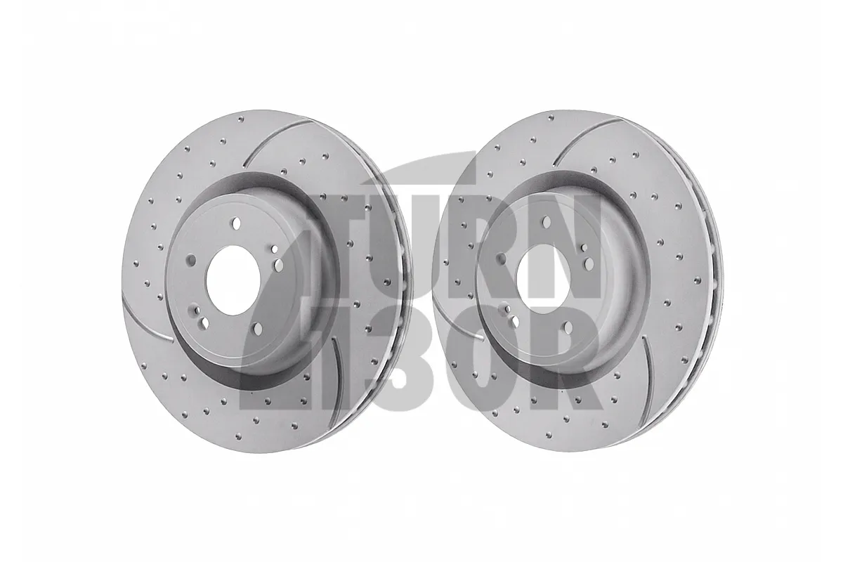 EBC Turbo Grooved Front Brake Discs for Kia Stinger GT 3.3T GDI